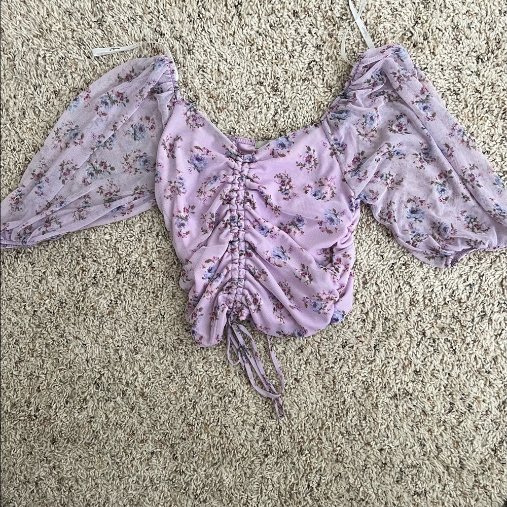 Papaya Blouse perfect with jeans, skirts, and dress pants!